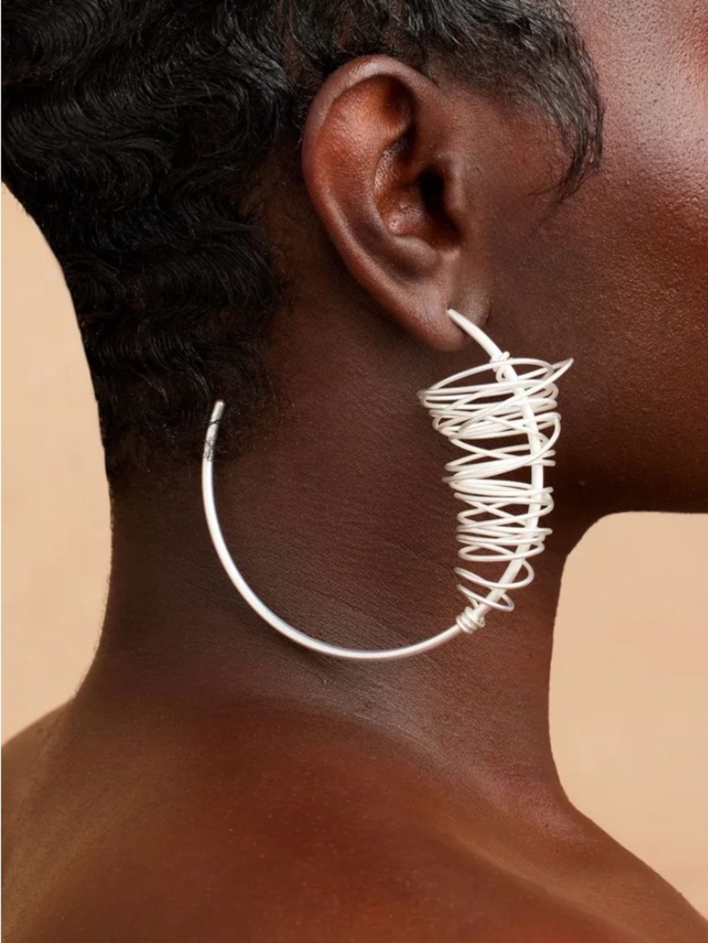 KHOI ENYO matte silver